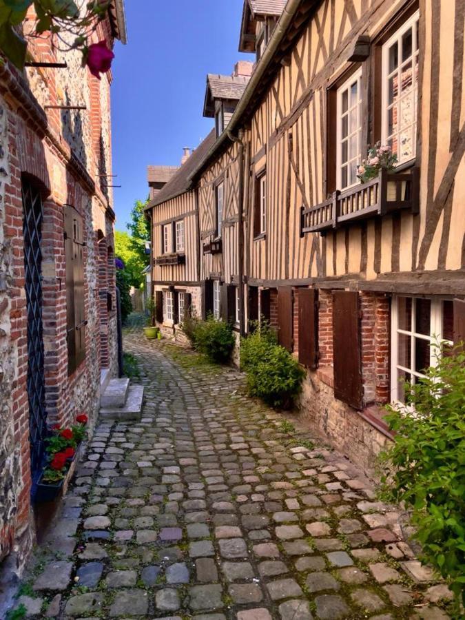 Ferienwohnung Le Nid Normand Honfleur Exterior foto